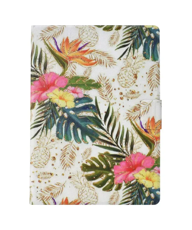 Étui Kindle Paperwhite (2024) Tropical Pailleté