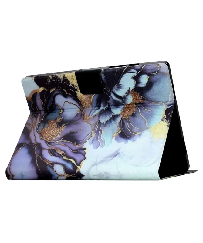 Étui Kindle Paperwhite (2024) Fleurs Dorées