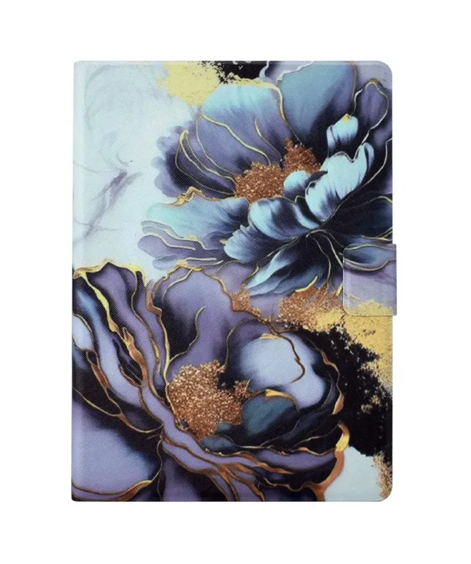 Étui Kindle Paperwhite (2024) Fleurs Dorées