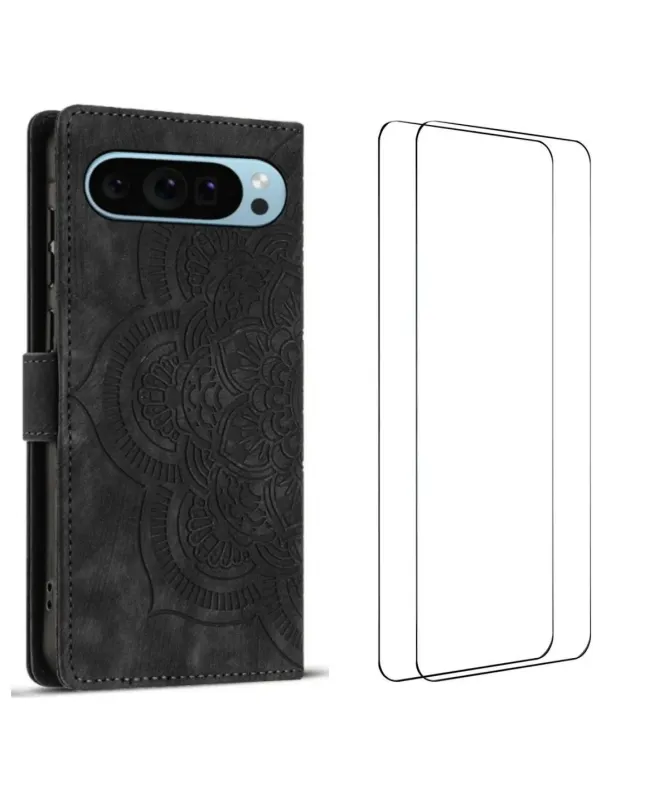 Pack Housse Google Pixel 10 Mandala et 2 Verres Trempés