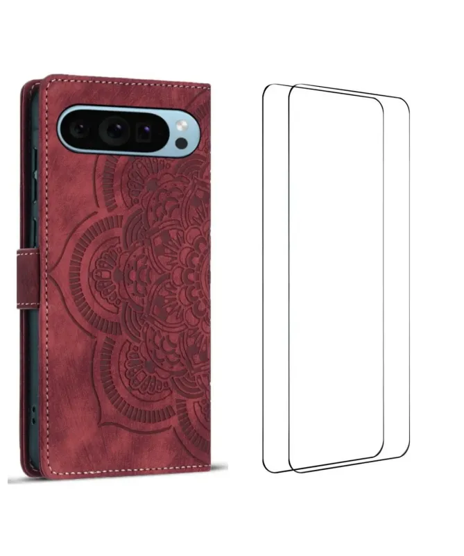 Pack Housse Google Pixel 10 Mandala et 2 Verres Trempés