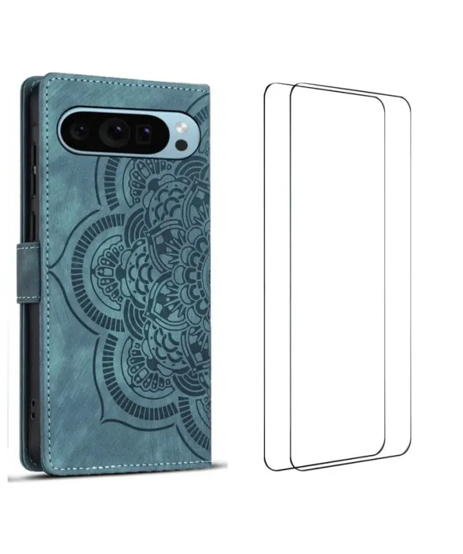 Pack Housse Google Pixel 10 Mandala et 2 Verres Trempés