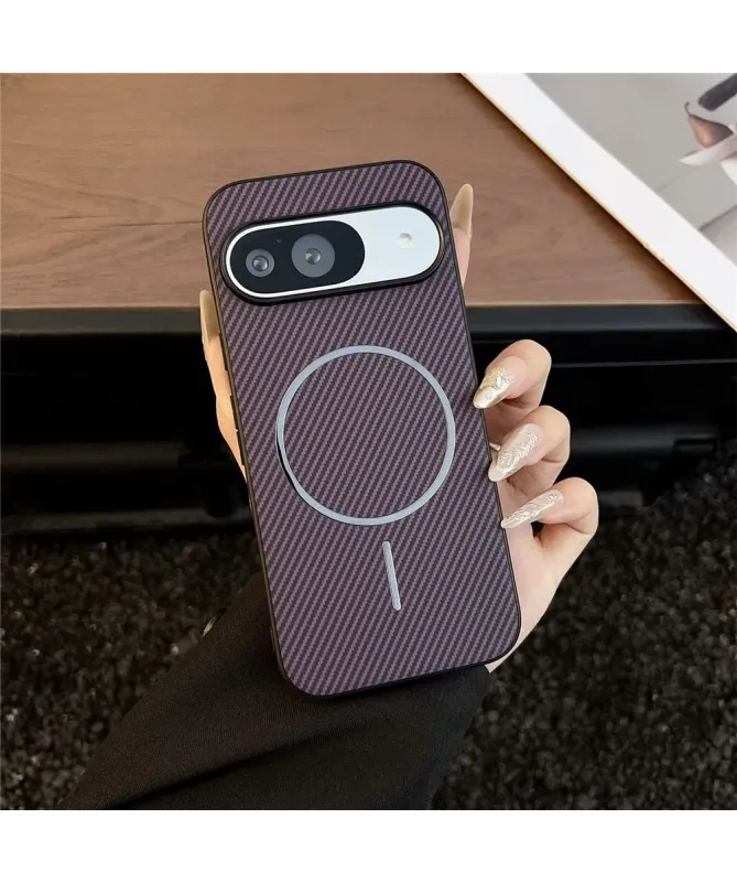 Coque Google Pixel 10 Pro / Pixel 10 Fibre de Carbone MagSafe