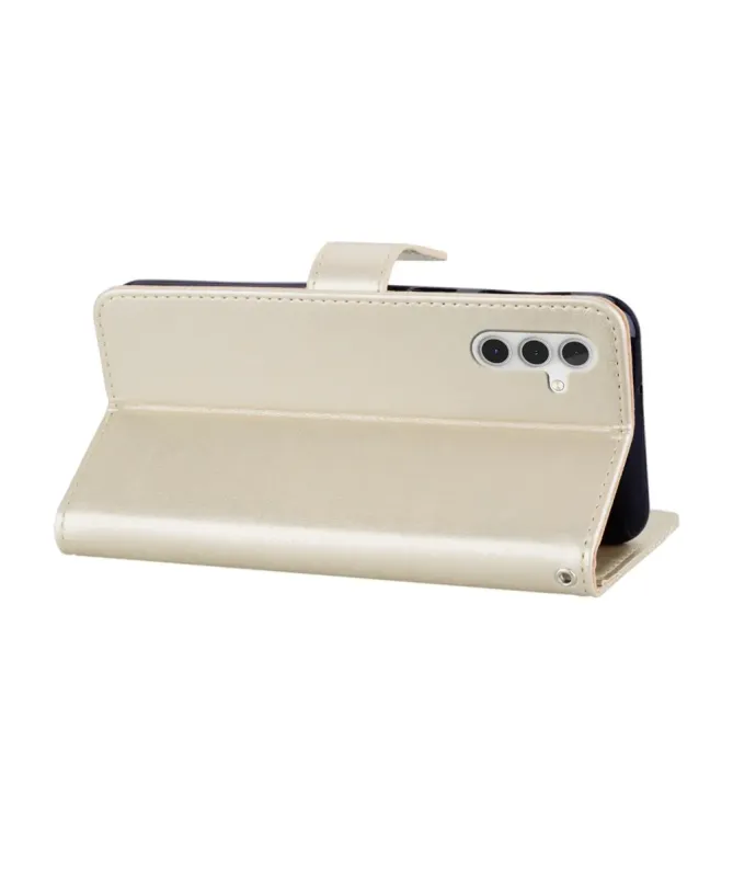 Housse Samsung Galaxy A17 5G Hibou en relief et Strass