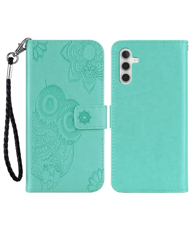 Housse Samsung Galaxy A17 5G Hibou en relief