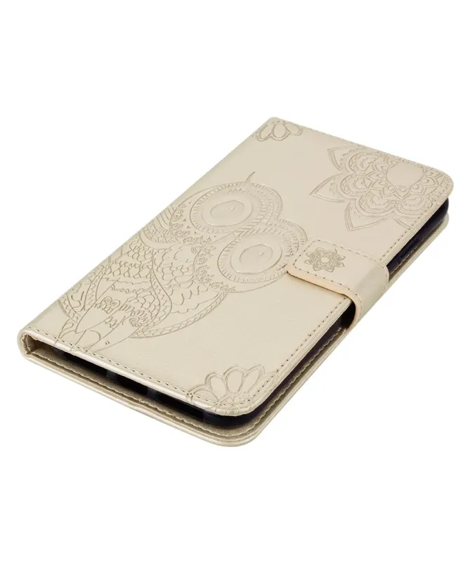 Housse Samsung Galaxy A17 5G Hibou en relief