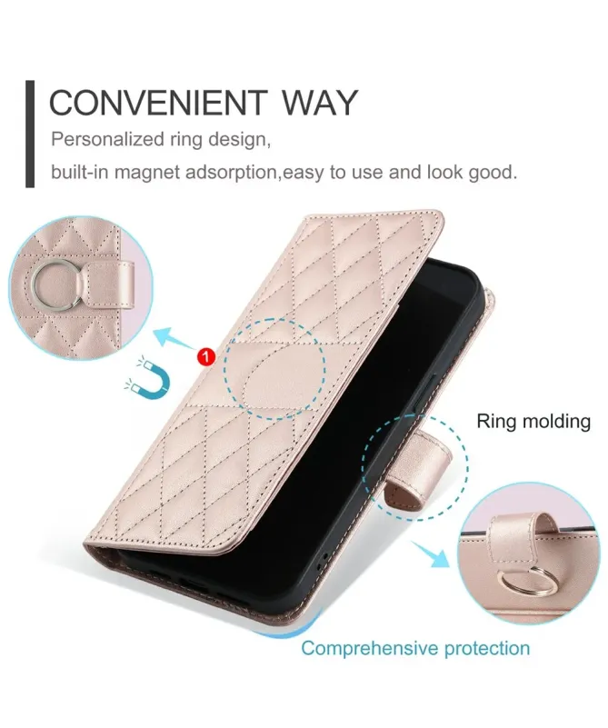 Housse Samsung Galaxy A17 5G Matelassée Bandoulière