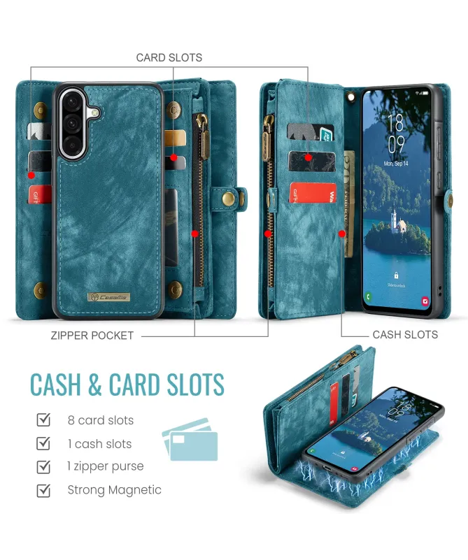 Housse et Coque magnétique 2 en 1 pour Samsung Galaxy A17 5G