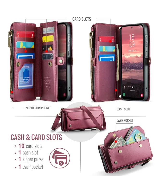 Housse Samsung Galaxy A17 5G Multi-compartiments C36