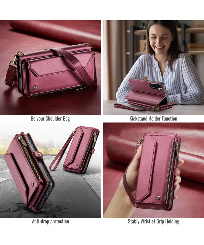 Housse Samsung Galaxy A17 5G Multi-compartiments C36