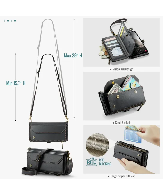 Housse Samsung Galaxy A17 5G Multi-compartiments C36