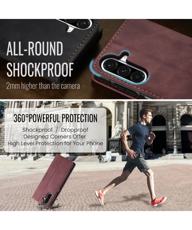 Housse Samsung Galaxy A17 5G Golias imitation cuir