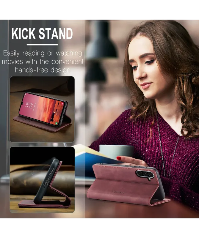 Housse Samsung Galaxy A17 5G Golias imitation cuir