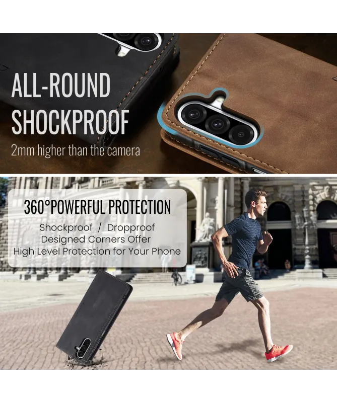 Housse Samsung Galaxy A17 5G Golias imitation cuir