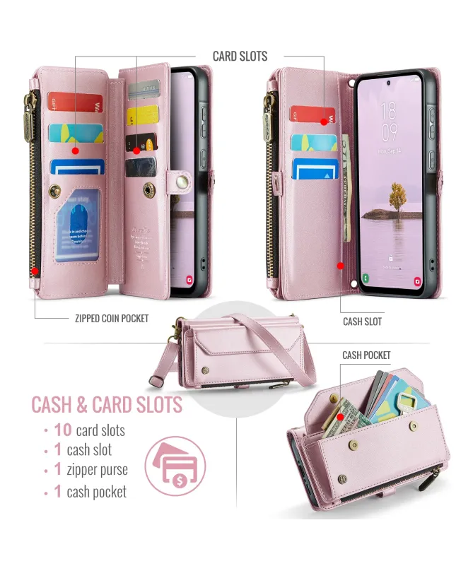 Housse Samsung Galaxy A17 5G Multi-compartiments C36