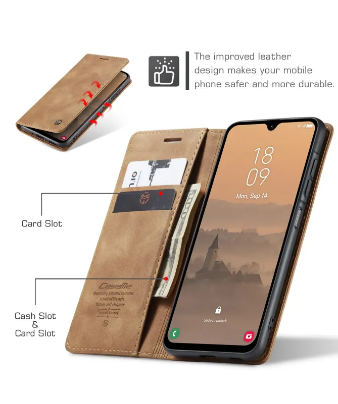 Housse Samsung Galaxy A17 5G Golias imitation cuir