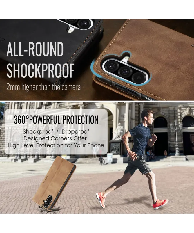 Housse Samsung Galaxy A17 5G Golias imitation cuir