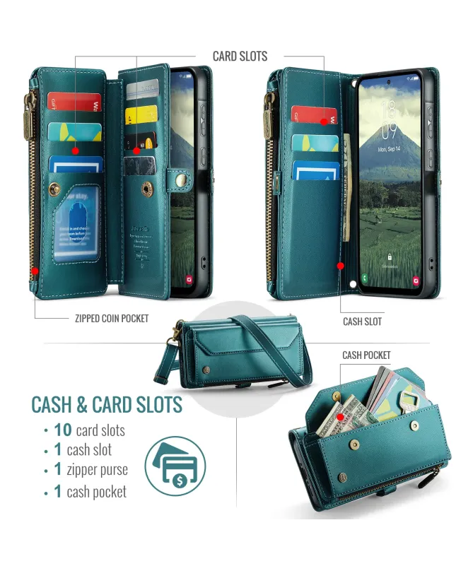 Housse Samsung Galaxy A17 5G Multi-compartiments C36