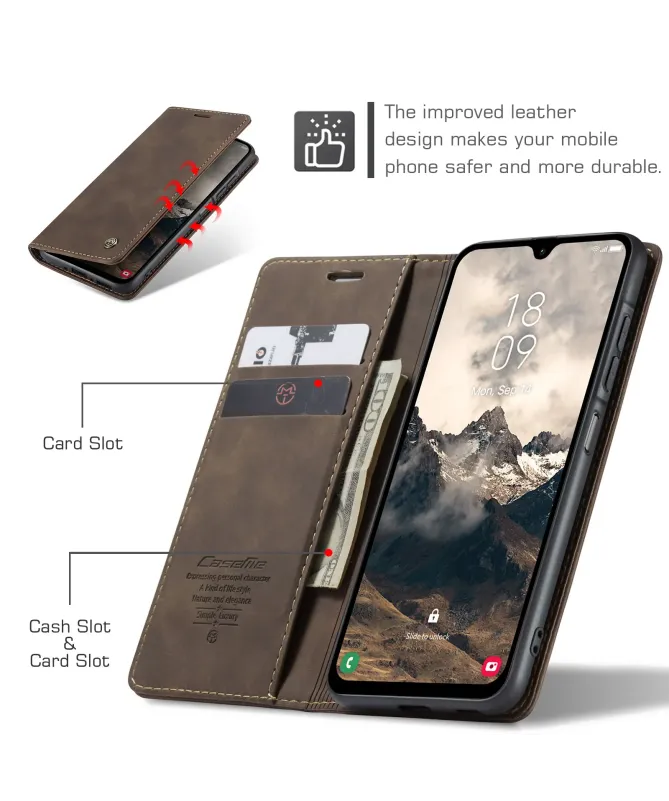 Housse Samsung Galaxy A17 5G Golias imitation cuir