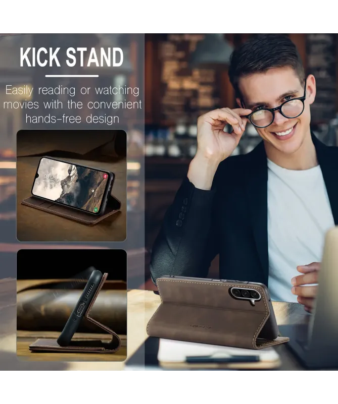 Housse Samsung Galaxy A17 5G Golias imitation cuir