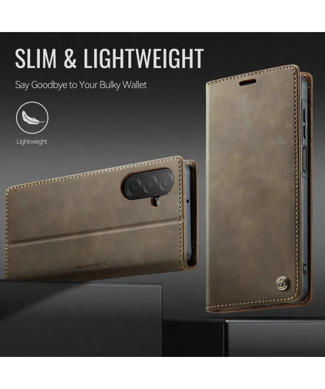 Housse Portefeuille Samsung Galaxy A17 5G Cuir Anti-RFID