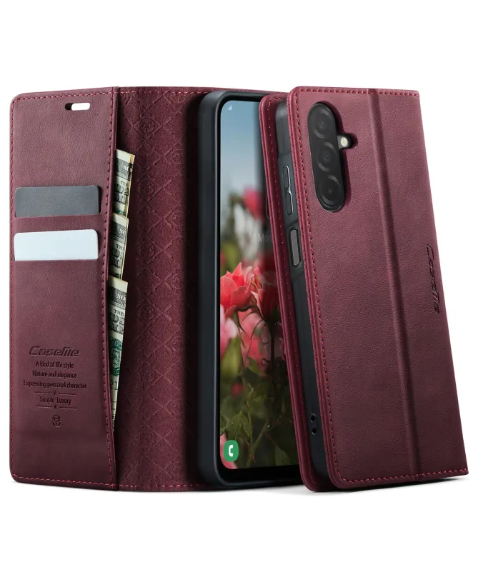 Housse Portefeuille Samsung Galaxy A17 5G Cuir Anti-RFID