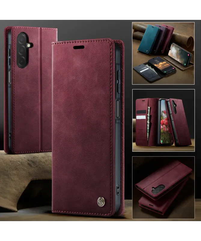 Housse Portefeuille Samsung Galaxy A17 5G Cuir Anti-RFID