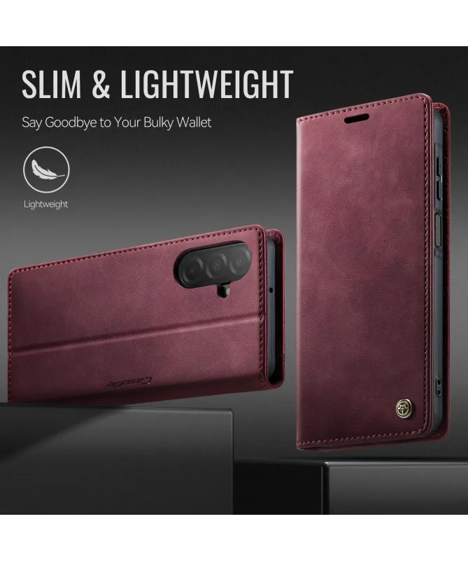 Housse Portefeuille Samsung Galaxy A17 5G Cuir Anti-RFID