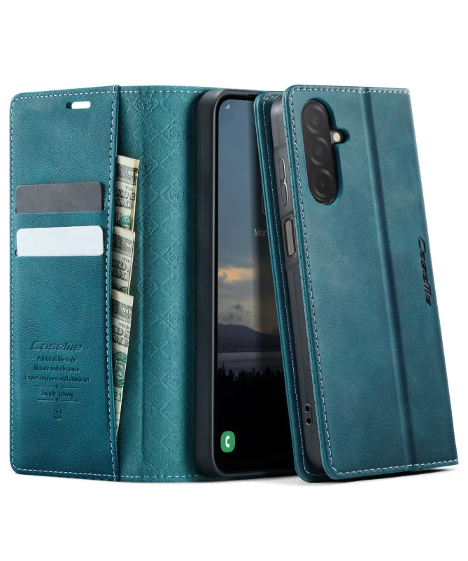 Housse Portefeuille Samsung Galaxy A17 5G Cuir Anti-RFID