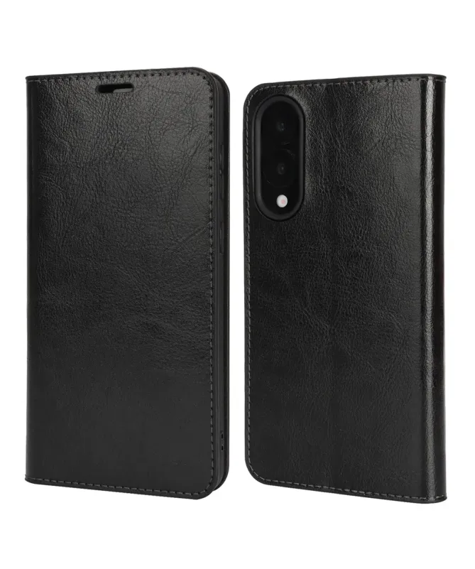 Housse Samsung Galaxy S25 Edge Cuir Porte Cartes Fonction Support