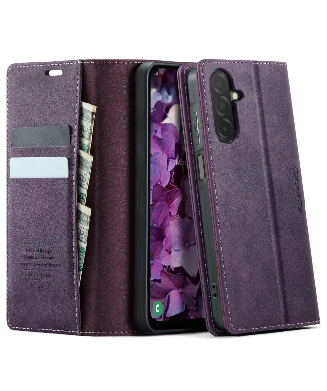 Housse Portefeuille Samsung Galaxy A17 5G Cuir Anti-RFID