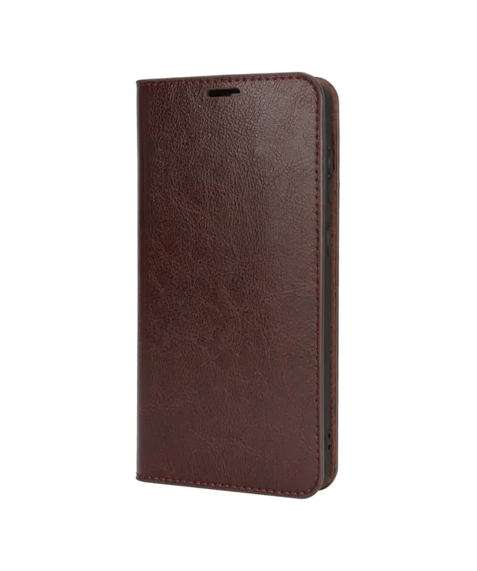 Housse Samsung Galaxy S25 Edge Cuir Porte Cartes Fonction Support