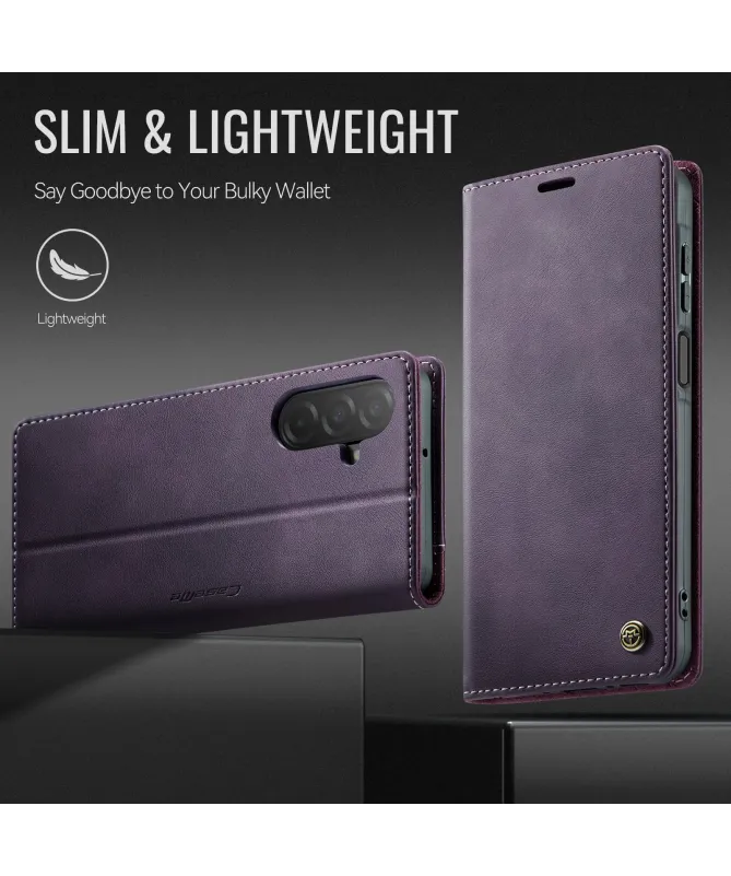 Housse Portefeuille Samsung Galaxy A17 5G Cuir Anti-RFID