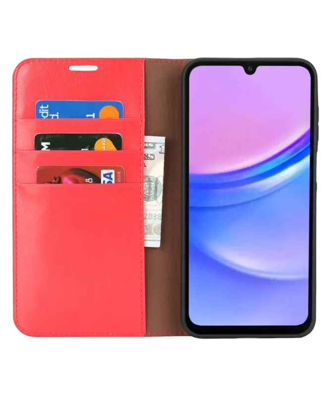Housse Samsung Galaxy A17 5G Cuir Porte Cartes Fonction Support