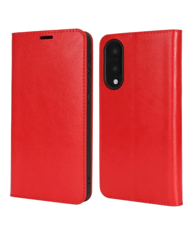 Housse Samsung Galaxy S25 Edge Cuir Porte Cartes Fonction Support