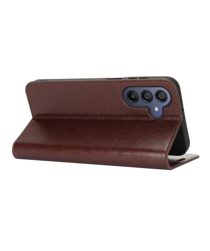 Housse Samsung Galaxy A17 5G Cuir Porte Cartes Fonction Support