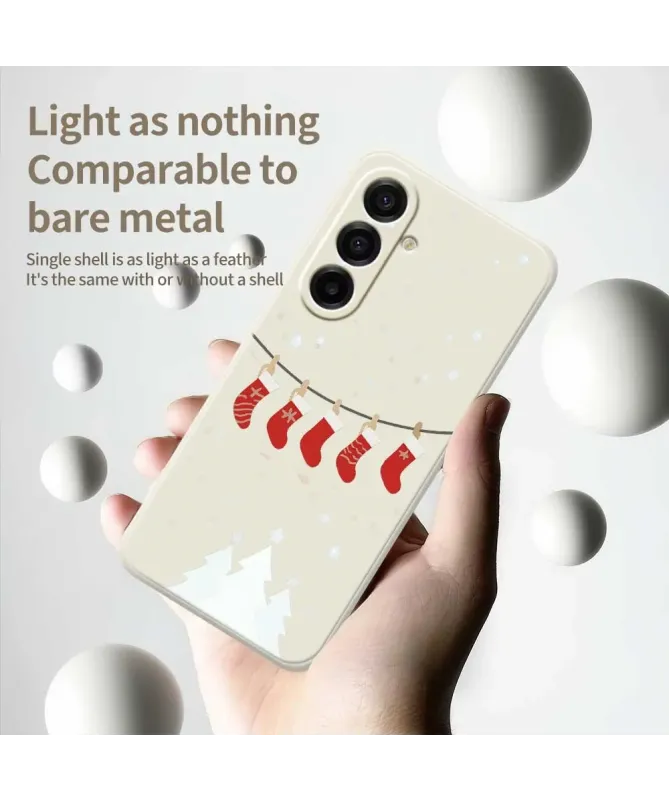 Coque Samsung Galaxy A17 5G Chaussettes de Noël