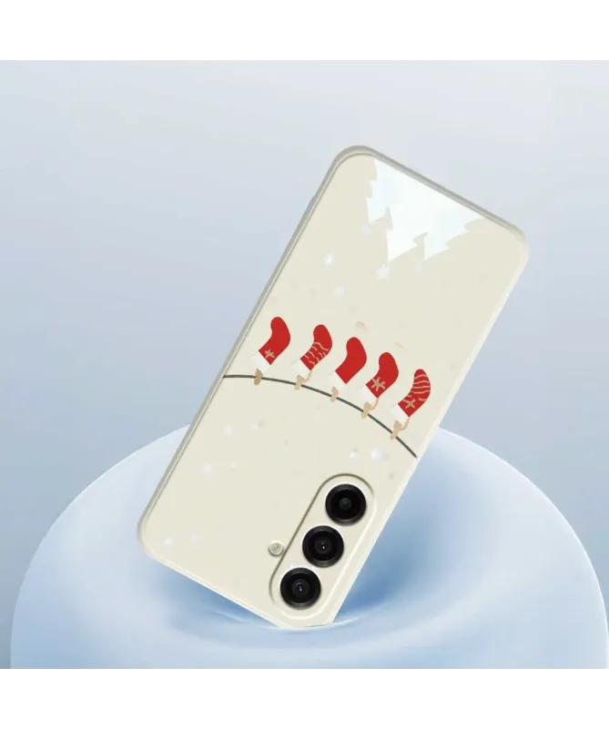 Coque Samsung Galaxy A17 5G Chaussettes de Noël