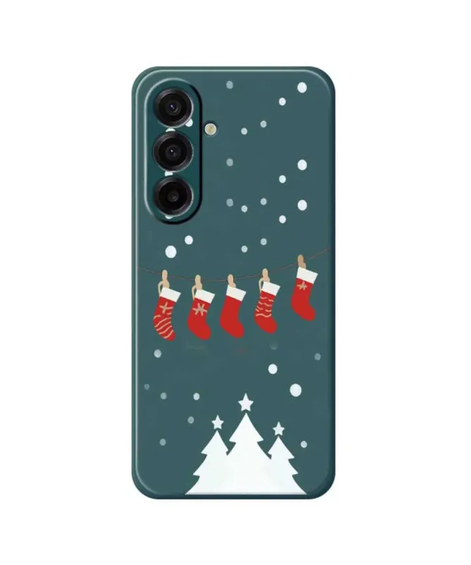 Coque Samsung Galaxy A17 5G Chaussettes de Noël