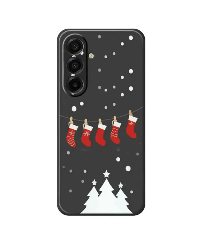 Coque Samsung Galaxy A17 5G Chaussettes de Noël