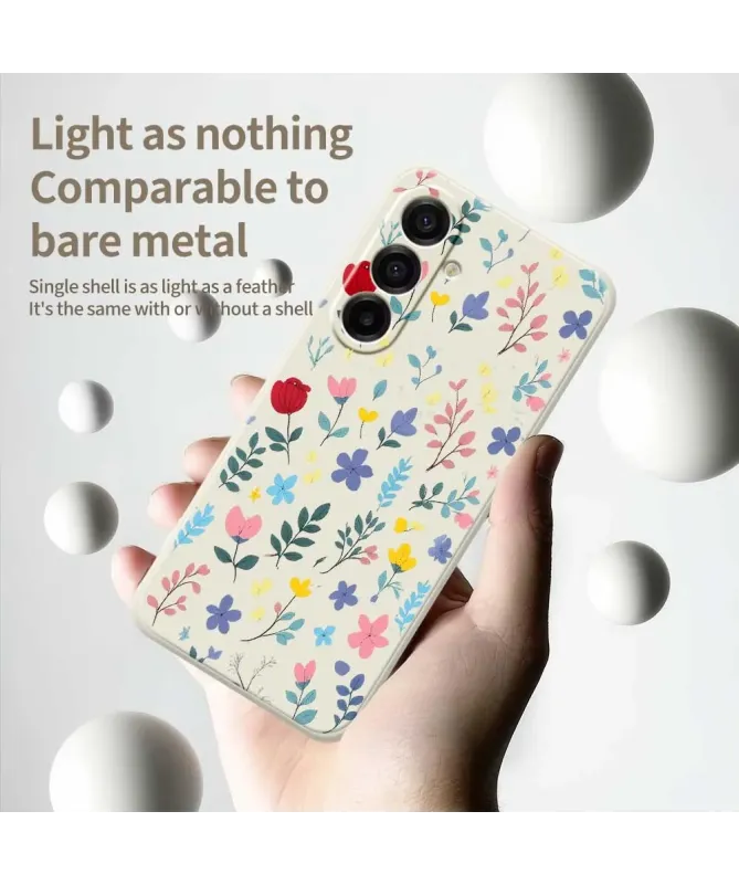 Coque Samsung Galaxy A17 5G Tapisserie Florale