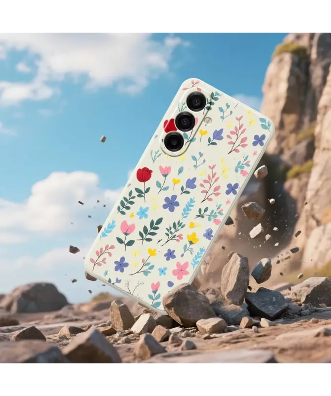 Coque Samsung Galaxy A17 5G Tapisserie Florale