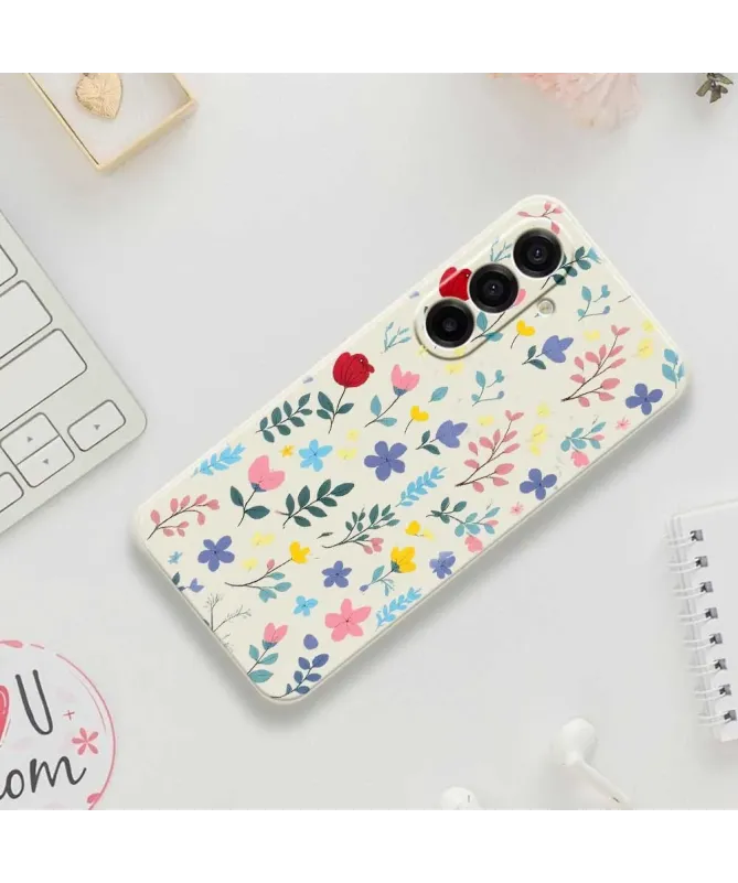 Coque Samsung Galaxy A17 5G Tapisserie Florale