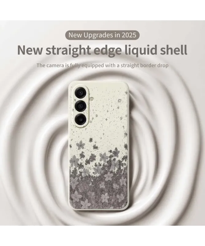 Coque Samsung Galaxy A17 5G Fleurs Poussière d'Étoiles