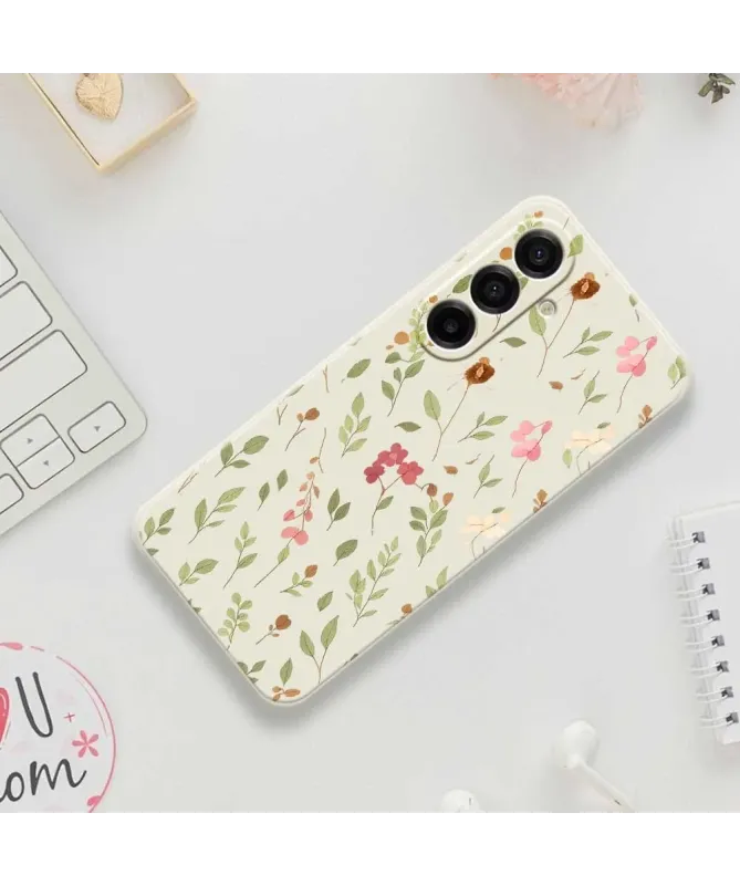 Coque Samsung Galaxy A17 5G Style Herbier