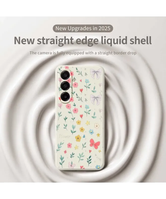 Coque Samsung Galaxy A17 5G Millefleurs Romantique