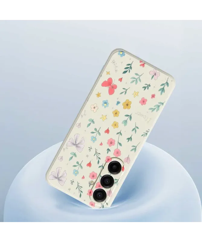 Coque Samsung Galaxy A17 5G Millefleurs Romantique