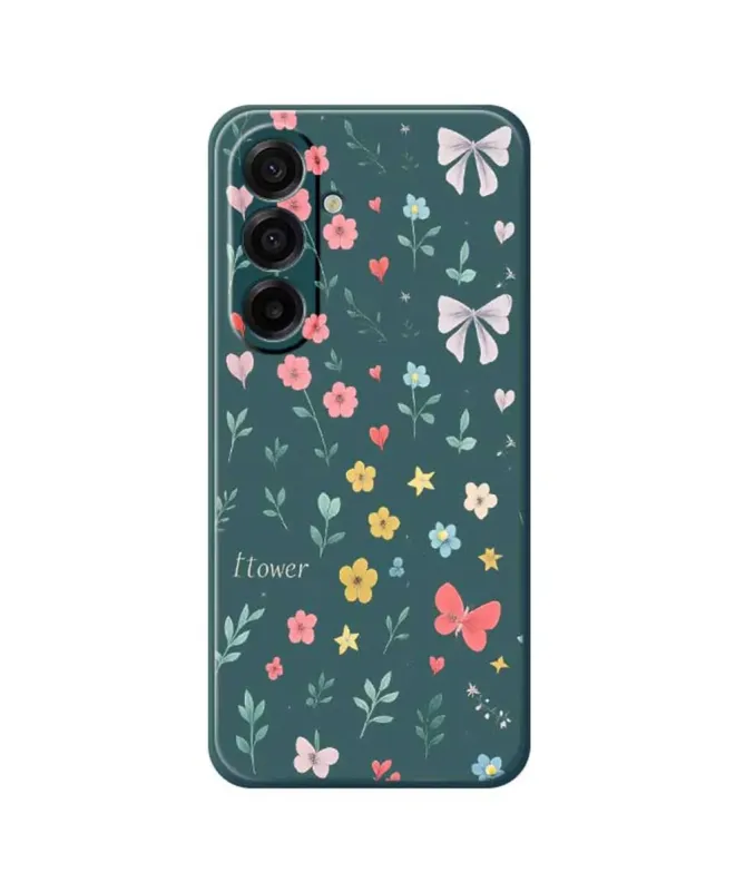Coque Samsung Galaxy A17 5G Millefleurs Romantique
