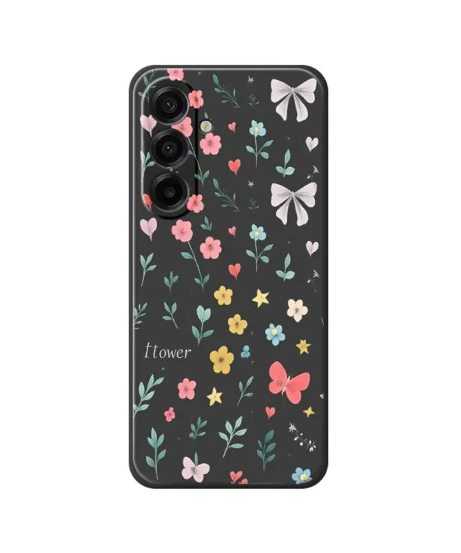 Coque Samsung Galaxy A17 5G Millefleurs Romantique