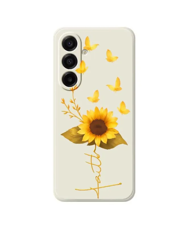Coque Samsung Galaxy A17 5G Tournesol et Foi